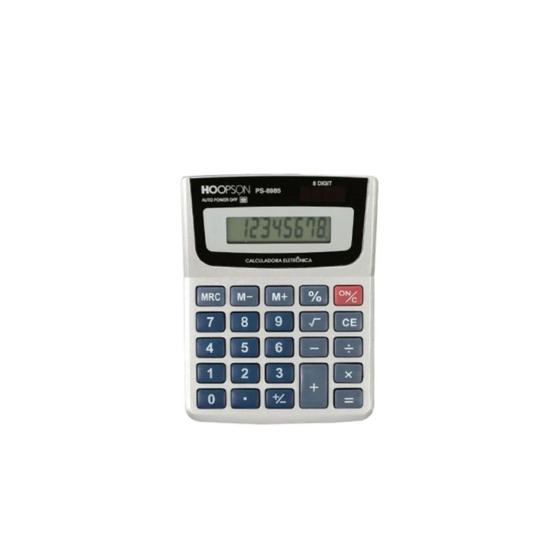 Imagem de Calculadora De Mesa Ps-8985 8 Dig. Hoopson