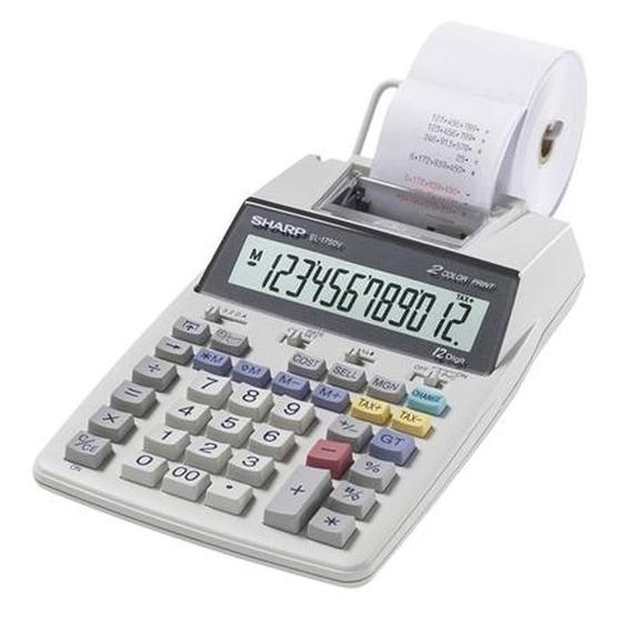 Imagem de Calculadora de Mesa Sharp com Impressão El1750V