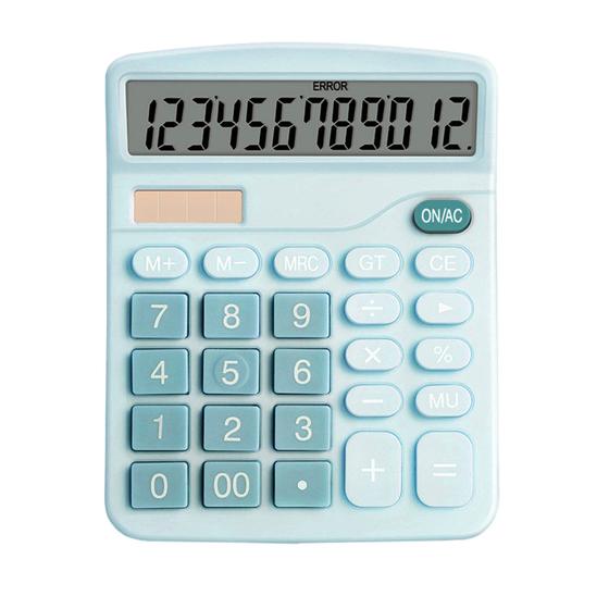 Imagem de Calculadora Digital Clear Small 12 Dígitos - Solar e Dupla Potência
