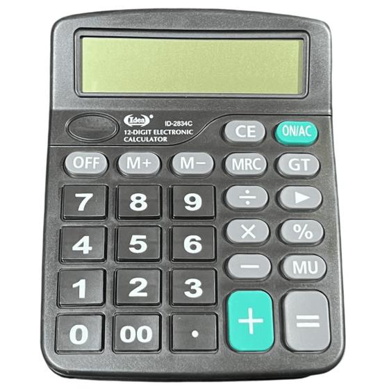 Imagem de Calculadora Display Grande Balcão Mesa Escritório Comércio