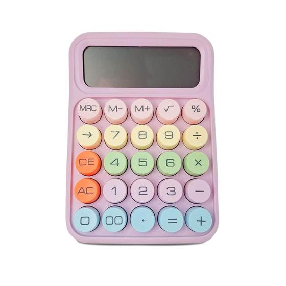 Imagem de Calculadora Eficiente e Duradoura Colorida - Aiker