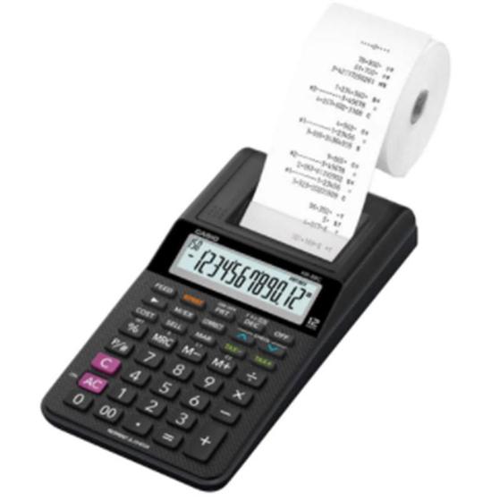 Imagem de Calculadora Eletrônica Com Impressão 12 Design Simples