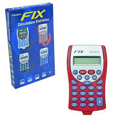 Calculadora eletrônica de bolso com cordão 8 dígitos 10,8x6,4x1,1cm Menor preço em Calculadora eletrônica de bolso com cordão 8 dígitos 10,8x6,4x1,1cm