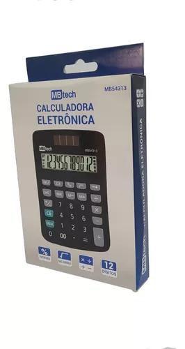 Imagem de Calculadora Eletrônica Mbtech 12 Dígitos - Mb54313