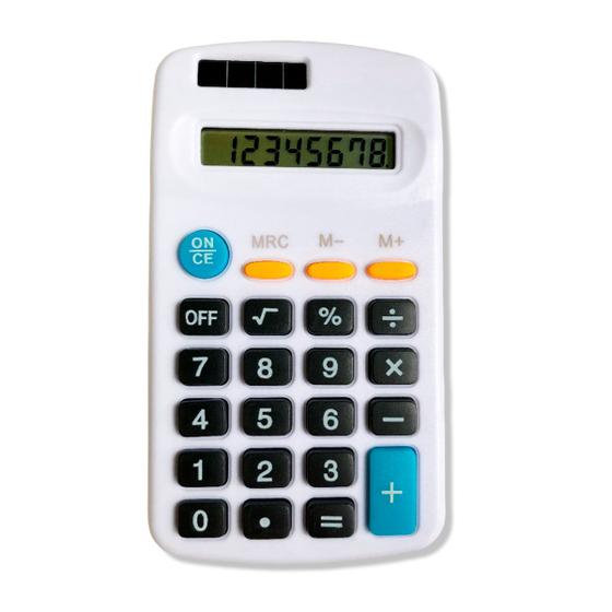 Imagem de Calculadora Eletrônica Pequena 8 Dígitos Portátil CLA-402C Classe