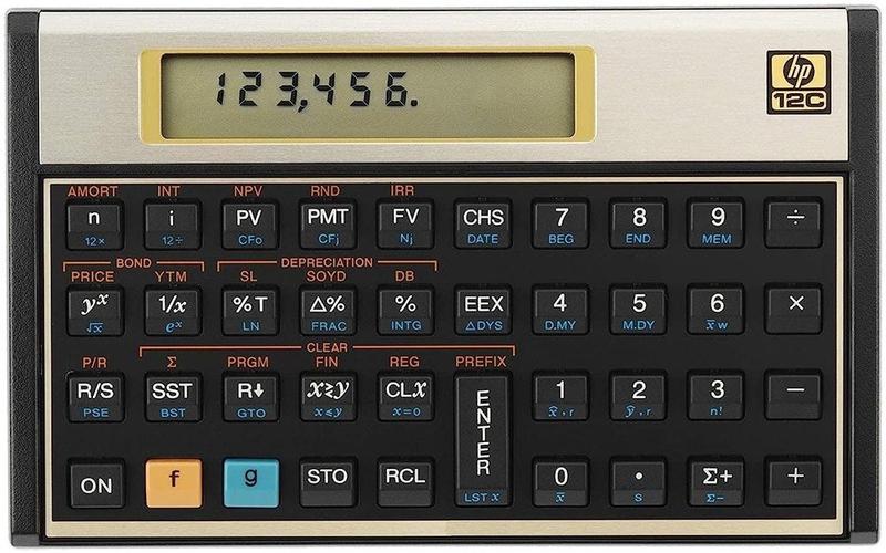 Imagem de Calculadora Financeira HP 12C Gold Internacional HP-12C