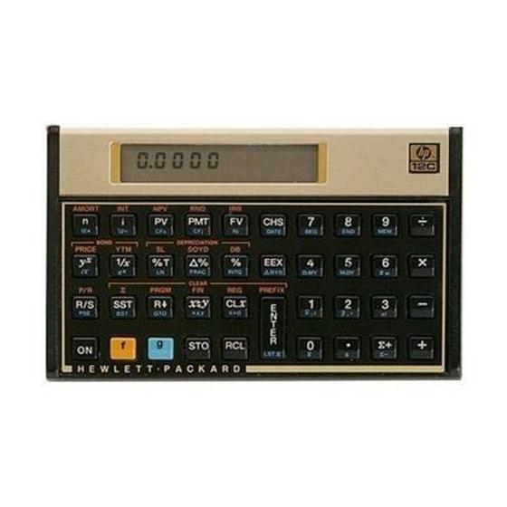 Imagem de Calculadora Financeira HP 12C Gold - Nacional