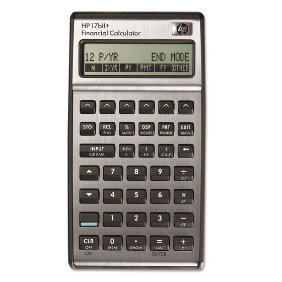 Imagem de Calculadora Financeira HP 17BII+ com LCD de 22 Dígitos