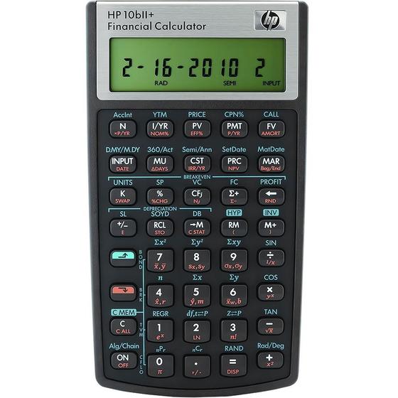 Imagem de Calculadora Financeira HP HP-10BII+ - Preto