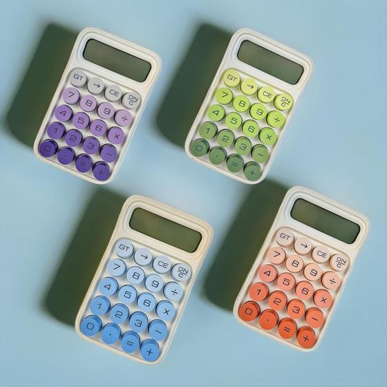 Imagem de Calculadora Fofa Degradê 10 Dígitos Ecooda CL806