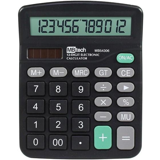 Imagem de Calculadora Mesa Comercial 12 Dígitos