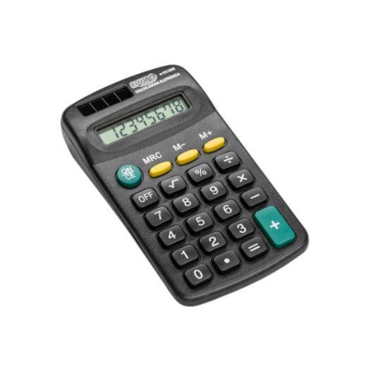 Imagem de Calculadora Pequena 8 Dígitos De Bolso Preta CC1000 BRW