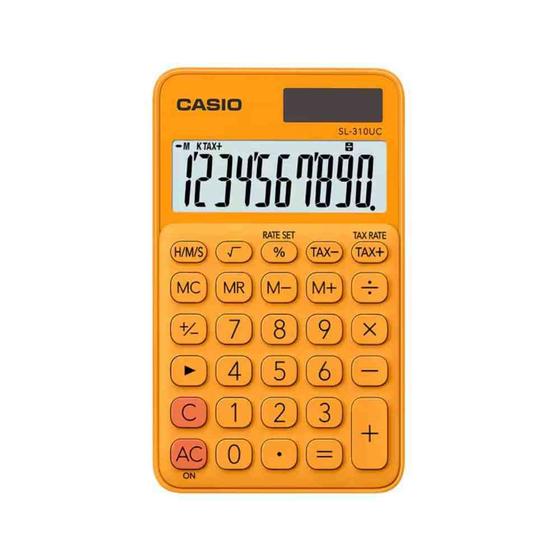 Imagem de Calculadora Portátil Casio Laranja SL-310UC-RG-N-DC