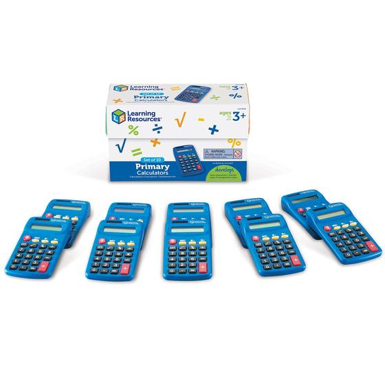 Imagem de Calculadora Solar com Recursos de Aprendizagem - Pacote com 10 Unidades