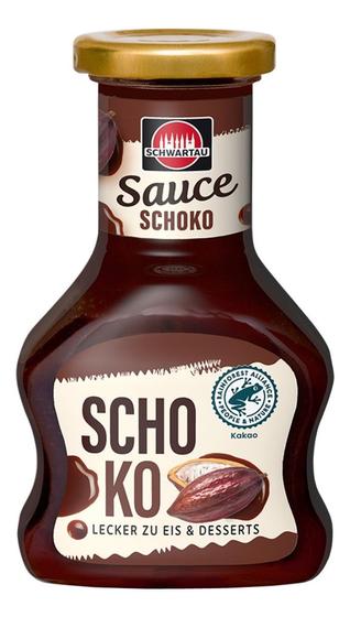 Imagem de Calda Cobertura Schwartau Sauce Schoko Chocolate Vidro 125ml