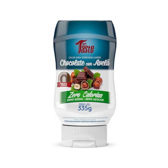 Imagem de Calda de Chocolate com Avelã Zero Açúcar Mrs. Taste 335g