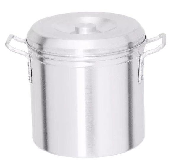 Caldeirão Aluminio Grosso Cerveja Hotel Bares 15,3 Litros N28 Menor preço em Caldeirão Aluminio Grosso Cerveja Hotel Bares 15,3 Litros N28