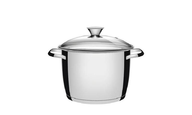 Caldeirão Inox Fundo Triplo Tampa Vidro Tramontina 22Cm 5,5L Menor preço em Caldeirão Inox Fundo Triplo Tampa Vidro Tramontina 22Cm 5,5L
