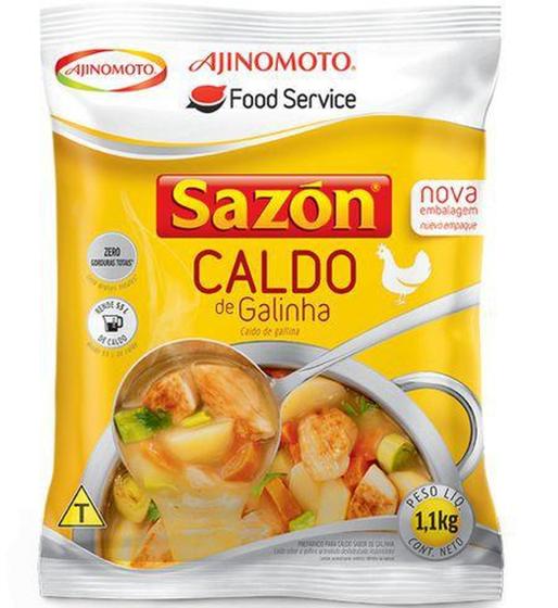 Imagem de Caldo de galinha sazon 1,100kg - ajinomoto - AJINOMOTO INTERAMERICANA IND E