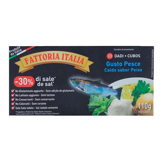 Imagem de Caldo Sabor Peixe Fattoria Italia 110g