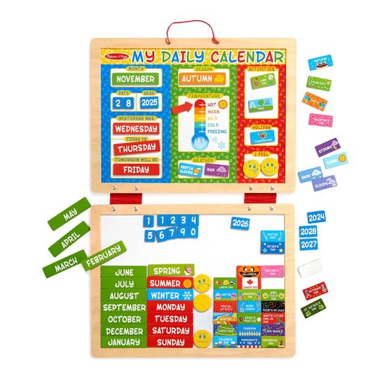 Imagem de Calendário de atividades magnéticas Melissa & Doug Kids 3+ Years