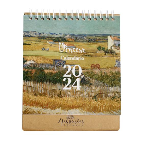 Imagem de Calendário de mesa 2024 - Van Gogh (Campos)