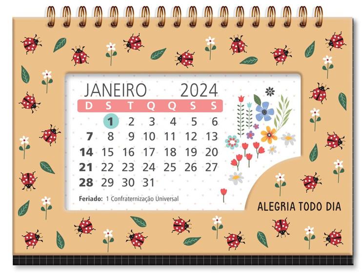 Imagem de Calendario de mesa finaideia primavera 2024