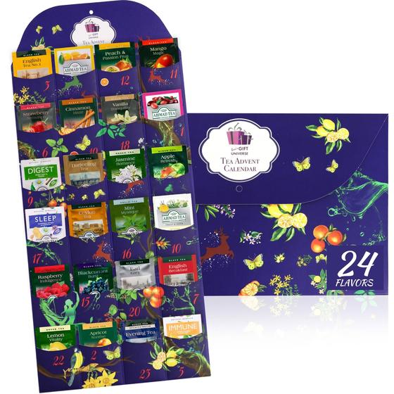 Imagem de Calendário do Advento Ahmad Tea - 24 Sabores em Saquinhos