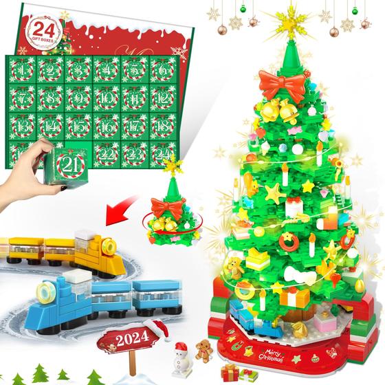 Imagem de Calendário do Advento BliftOi com LED para Árvore de Natal