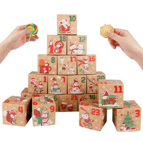 Imagem de Calendário do Advento de Natal ONESING 2024 - 24 Unidades
