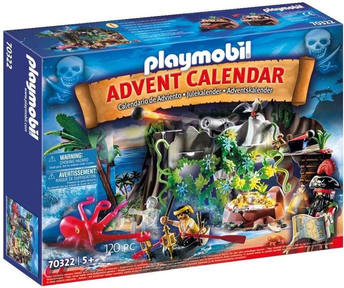 Imagem de Calendário do Advento do Playmobil - Pirate Cove Treasure Hunt