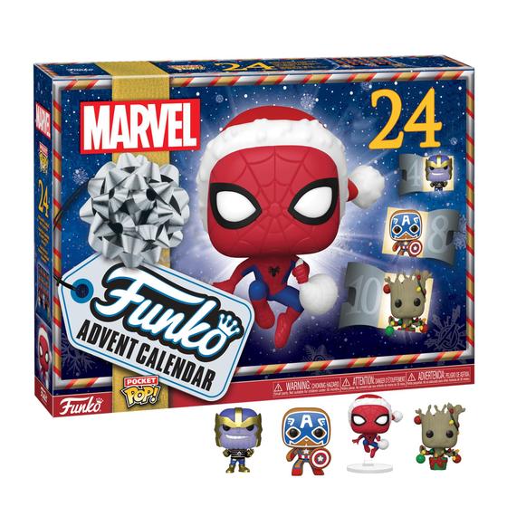 Imagem de Calendário do Advento Funko Pop! Marvel - Edição de Natal