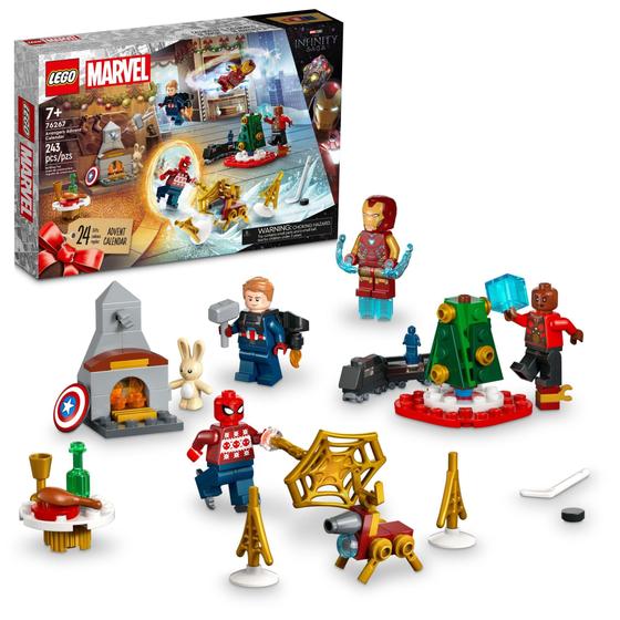 Imagem de Calendário do Advento LEGO Marvel Avengers 2023 - 7 Minifiguras