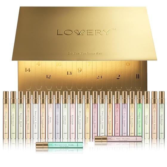 Imagem de Calendário do Advento LOVERY 2024 com 24 Perfumes de 8ml
