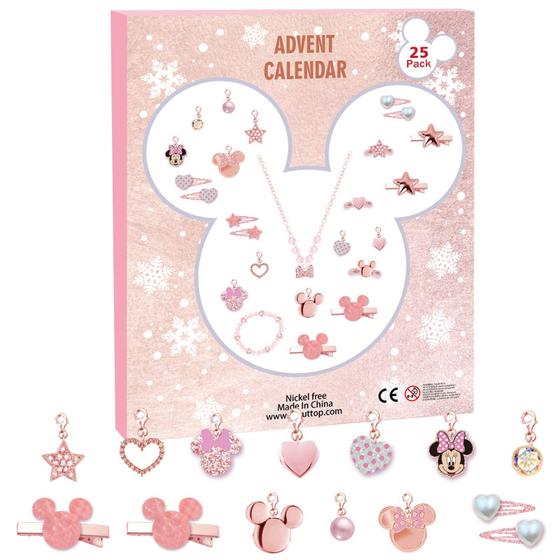 Imagem de Calendário do Advento Myouth 2024 para Meninas - com Pulseira e Colar DIY