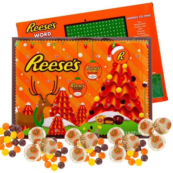 Imagem de Calendário do Advento Reese's Holiday Hershey's Chocolate 1 unidade