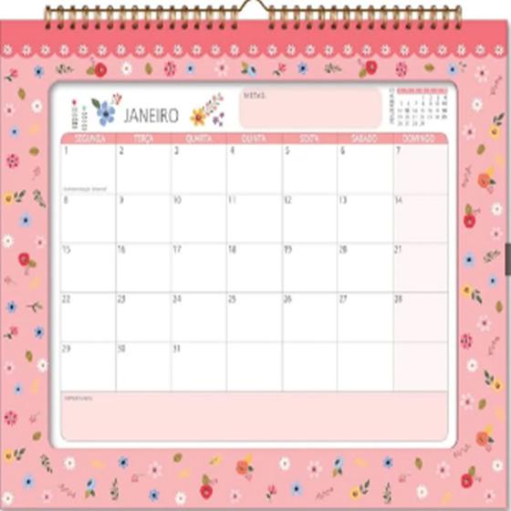 Imagem de Calendário planner Buquê   Fina ideia    2280