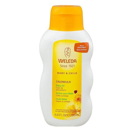 Imagem de Calêndula Weleda Óleo Hidratante para Bebê com 200ml