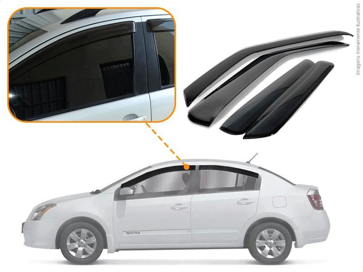 Imagem de Calha Chuva Nissan Sentra 2007 2008 2009 2010 2011 2012 2013