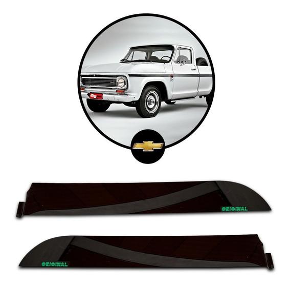 Imagem de Calha Chuva Pick Up Chevrolet A10 D10 C10 2 Portas