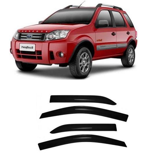 Imagem de Calha de Chuva Defletor Ecosport 2003 a 2012 4 Portas TG Poli