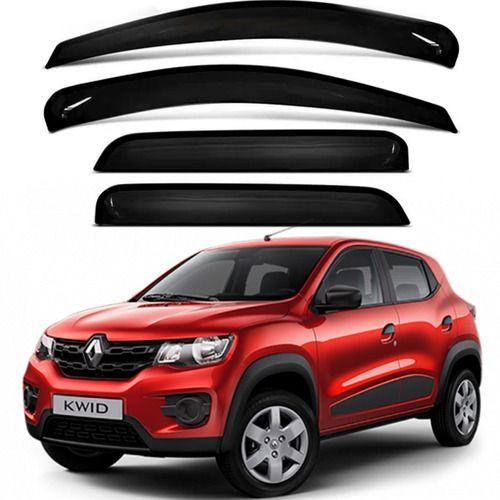 Imagem de Calha de Chuva Defletor Renault Kwid 2017 a 2023 4 Portas Ecoflex