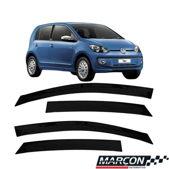 Imagem de Calha de chuva defletor volkswagen up 2014 a 2022 4 portas