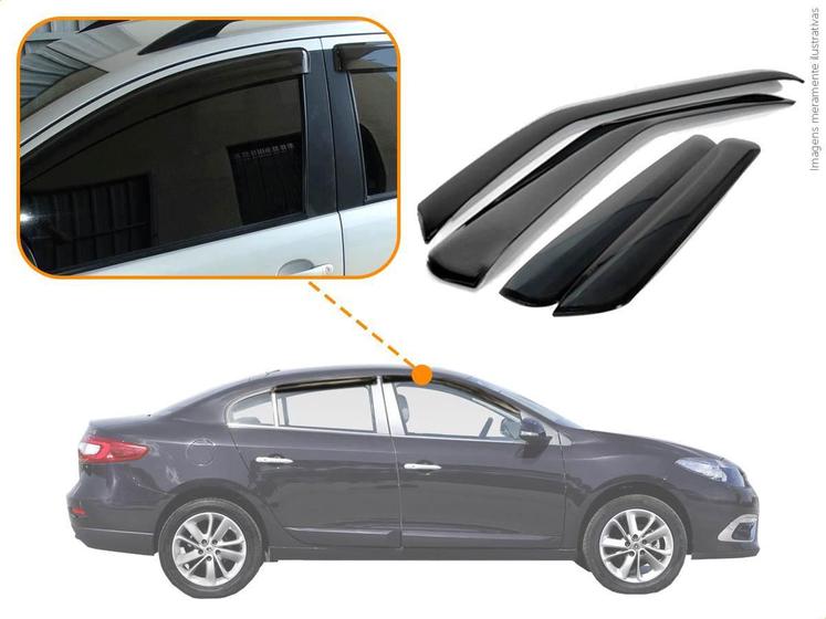 Imagem de Calha De Chuva Ecoflex Fluence 2011 A 2018 4 Portas