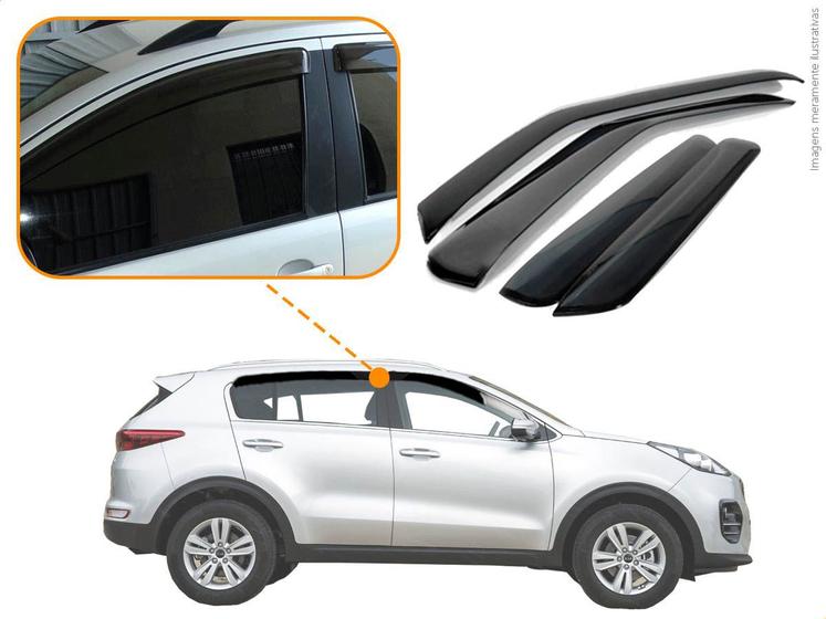 Imagem de Calha de Chuva Ecoflex KIA SPORTAGE 16/18 4P - 84.014A