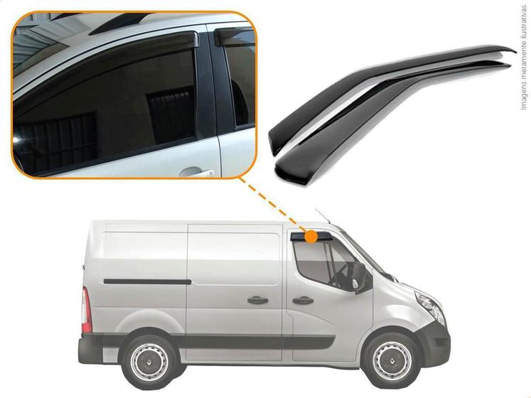 Imagem de Calha De Chuva Ecoflex Renault Master 13/20 2P - 91.007A