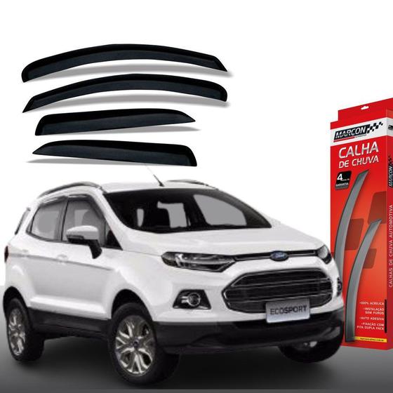 Imagem de Calha de Chuva Ecosport 2016 em Diante 4 Portas Ford Marçon