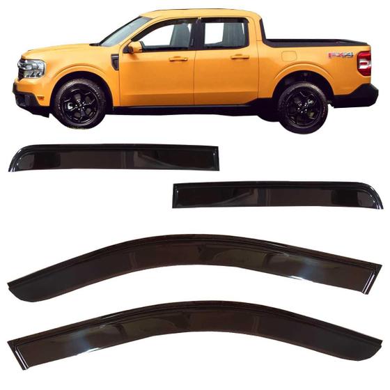 Imagem de Calha De Chuva Ford Maverick Pickup 22 23 24 4 Portas 10028A