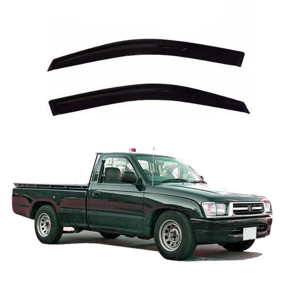 Imagem de Calha De Chuva Hilux 2000 2001 2002 2003 2004 Cabine Simples