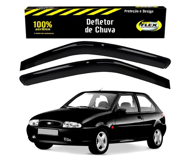 Imagem de Calha defletor chuva ford fiesta 1.0 2 portas 1.3 2 portas 1996 a 1999